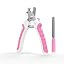 WePet Dog Nail Clippers U10.1, Dog Nail Trimmer Large Breed with Quick Sensor, Razor Sharp Blade Professional Pet Nail Clipper with Safety Guard and Nail File, Purple