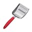 WePet Cat Litter Scoop, Aluminum Alloy Sifter, Kitty Metal Scooper, Deep Shovel, Long Handle, Poop Sifting, Kitten Pooper Lifter, Durable, Heavy Duty, for Litter Box