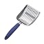 WePet Cat Litter Scoop, Aluminum Alloy Sifter, Kitty Metal Scooper, Deep Shovel, Long Handle, Poop Sifting, Kitten Pooper Lifter, Durable, Heavy Duty, for Litter Box
