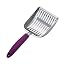WePet Cat Litter Scoop, Aluminum Alloy Sifter, Kitty Metal Scooper, Deep Shovel, Long Handle, Poop Sifting, Kitten Pooper Lifter, Durable, Heavy Duty, for Litter Box