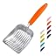 WePet Cat Litter Scoop, Aluminum Alloy Sifter, Kitty Metal Scooper, Deep Shovel, Long Handle, Poop Sifting, Kitten Pooper Lifter, Durable, Heavy Duty, for Litter Box