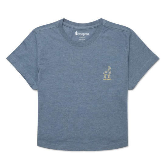Tiny Llama Crop T-Shirt - Women's