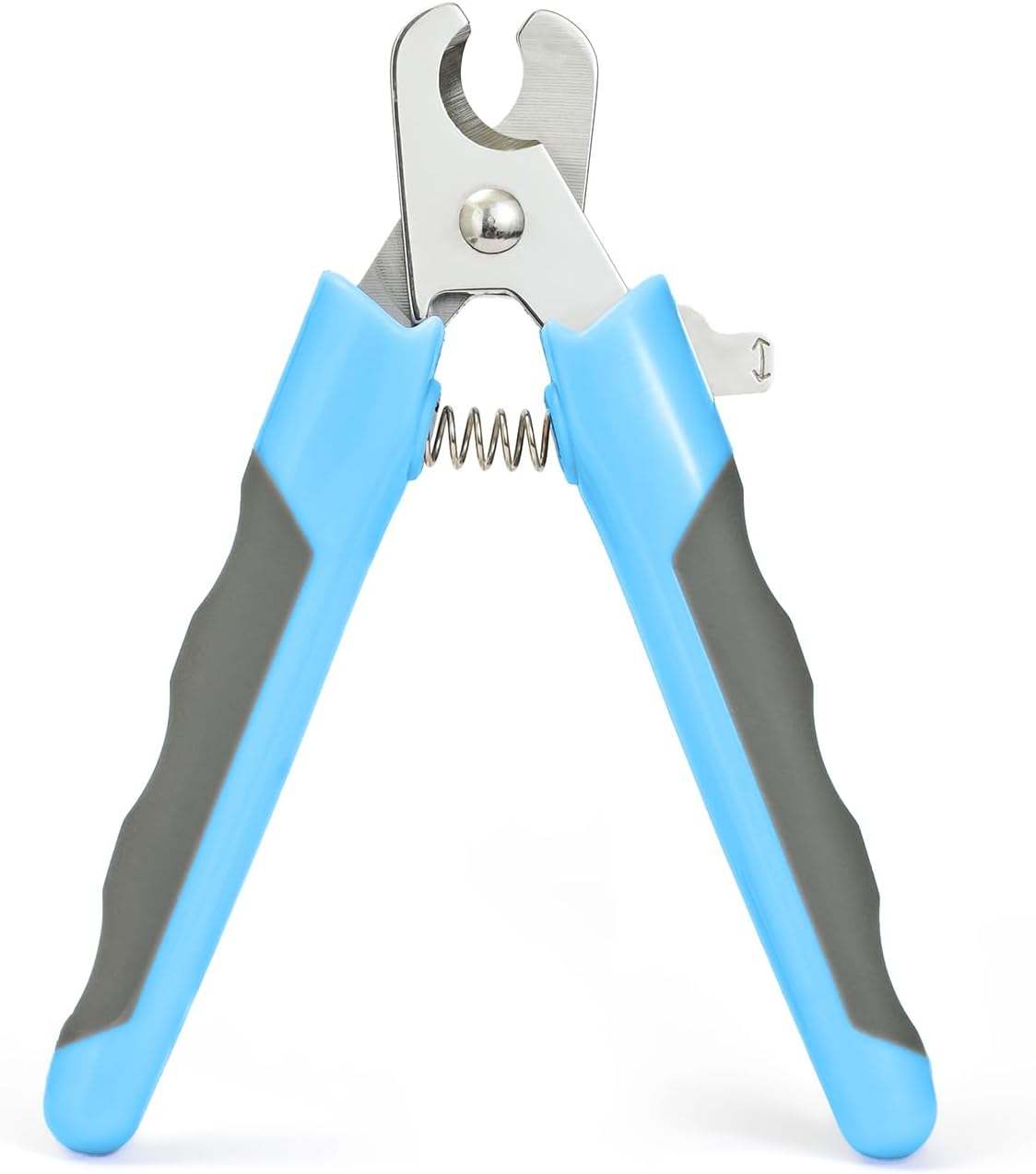 WePet Pet Nail Clippers U07.3, Professional Claw Trimmer, Scissor for Cats, Dogs, Puppies, Kittens, Hamsters, Rabbits and Small Animals, Sharp, Safe, M, Grey/Pink