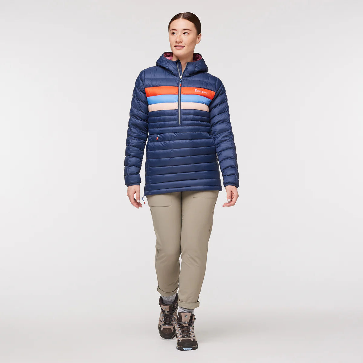Fuego Down Hooded Pullover - Women's