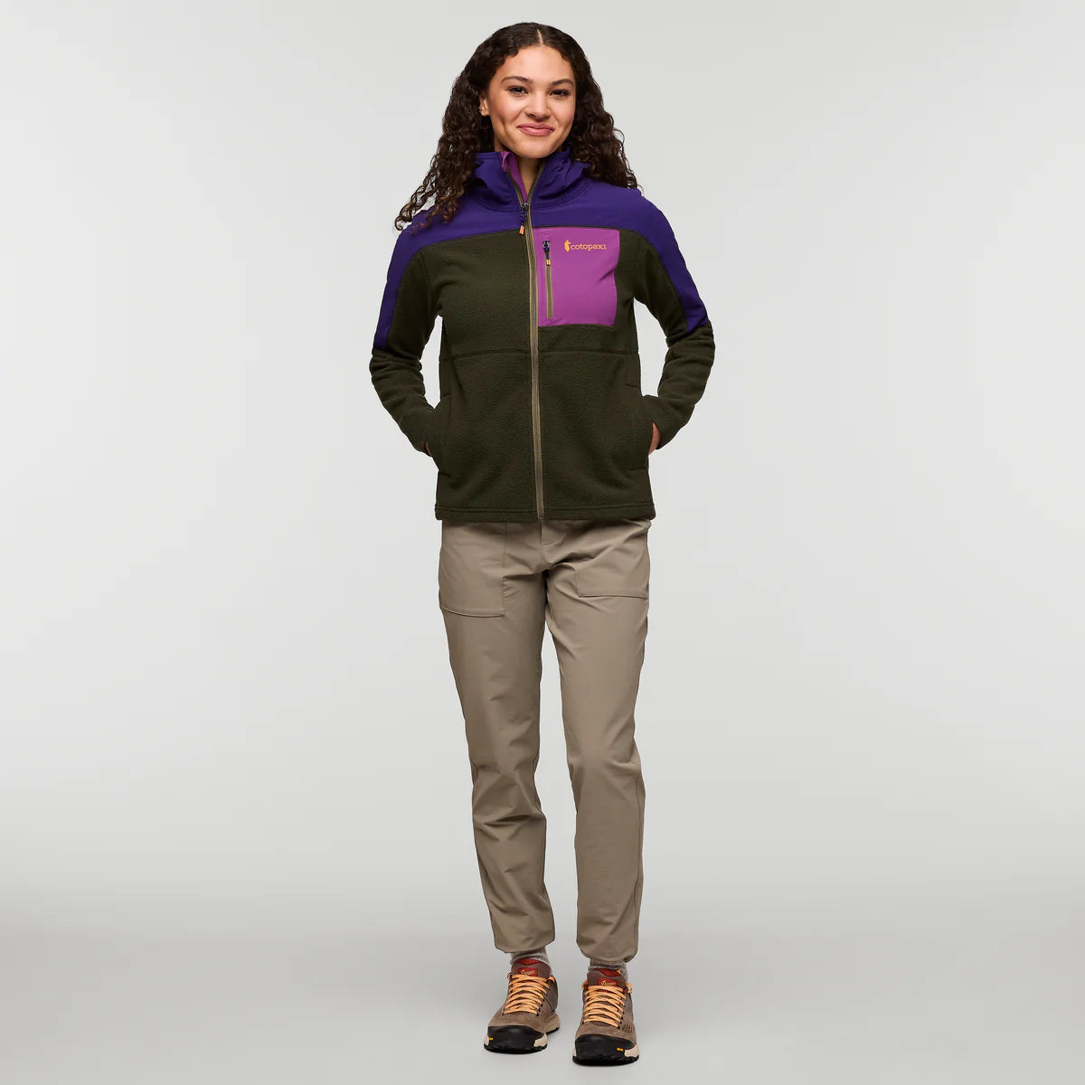 Abrazo Fleece Hooded Full-Zip Jacket - Women's