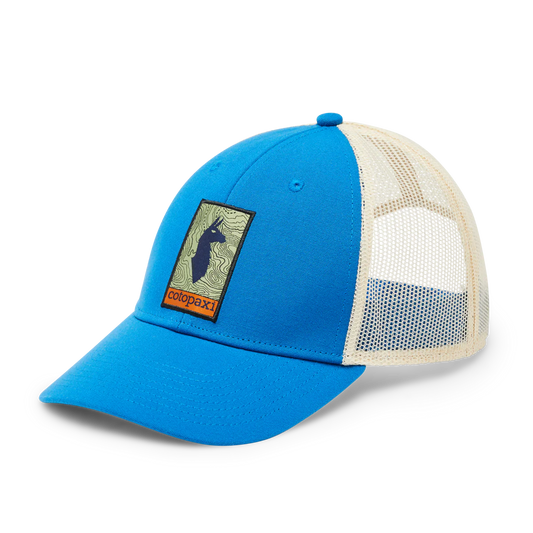Llama Map Trucker Hat